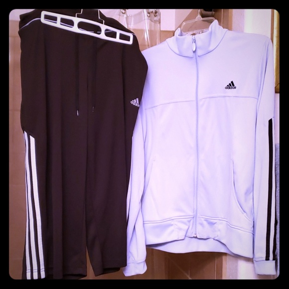 adidas Other - Periwinkle Adidas track suit